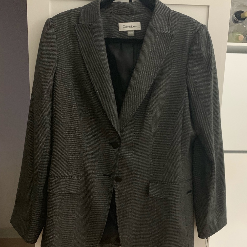Calvin Klein Grey Women’s Blazer